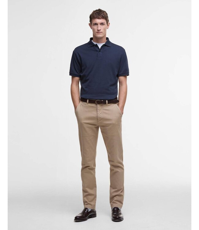 Barbour Hylton interlock TailoredFit Polo - Navy | MML1445-NY91