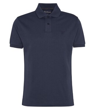 Barbour Hylton interlock TailoredFit Polo - Navy