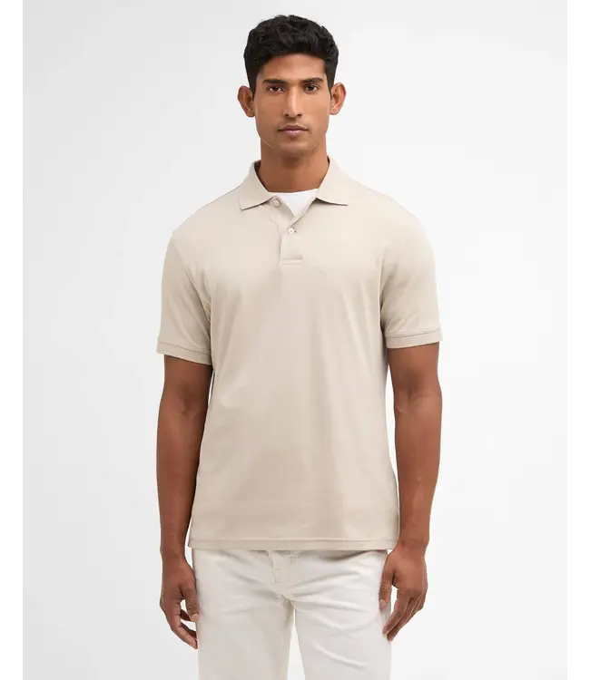 Barbour Hylton interlock TailoredFit Polo - Mist | MML1445-BE12