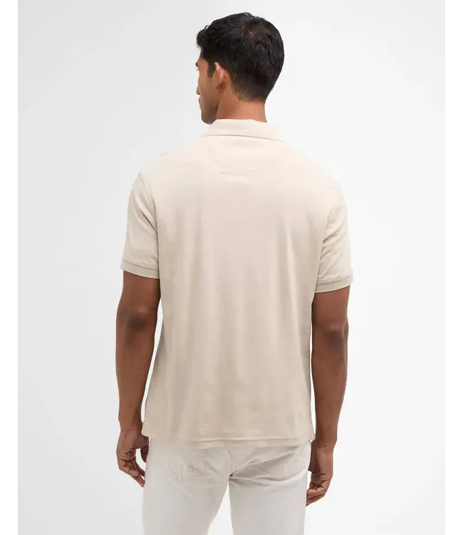 Barbour Hylton interlock TailoredFit Polo - Mist | MML1445-BE12