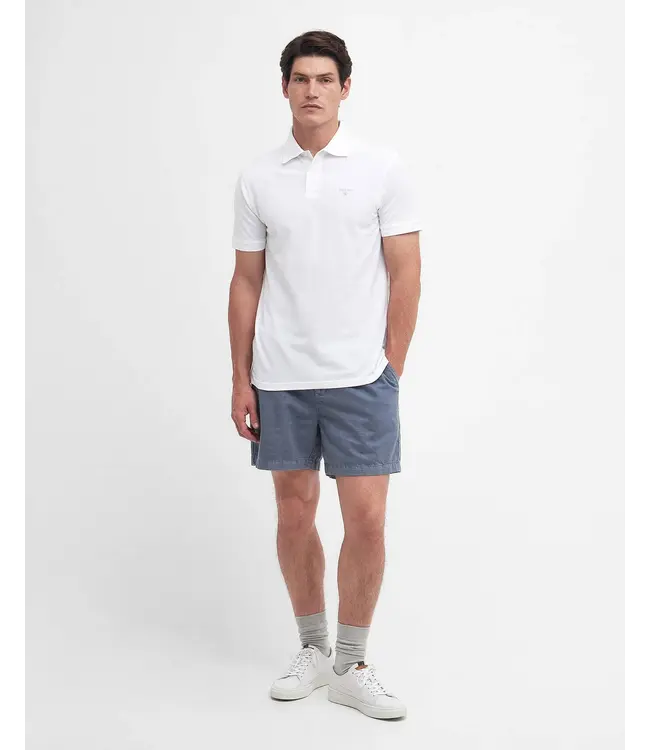 Barbour Lightweight Sports polo - White | MML1367-WH11