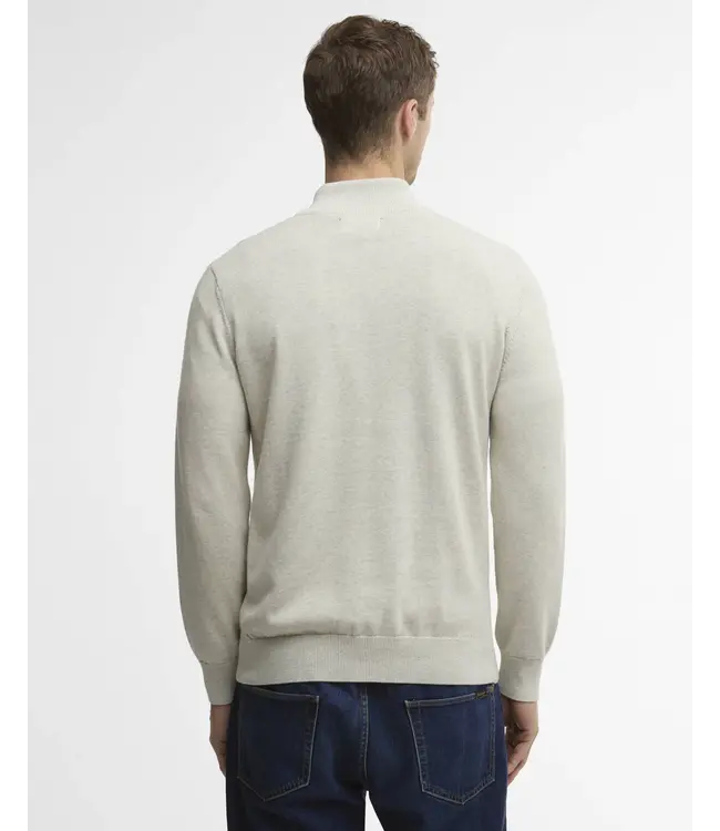 Half zip knitted jumper - Neutral | MKN1074-BE13