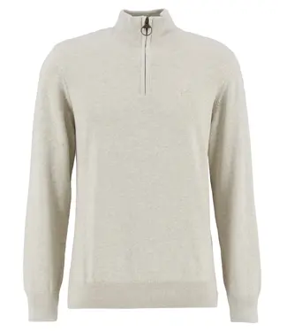 Barbour Half zip knitted jumper - Neutral | MKN1074-BE13