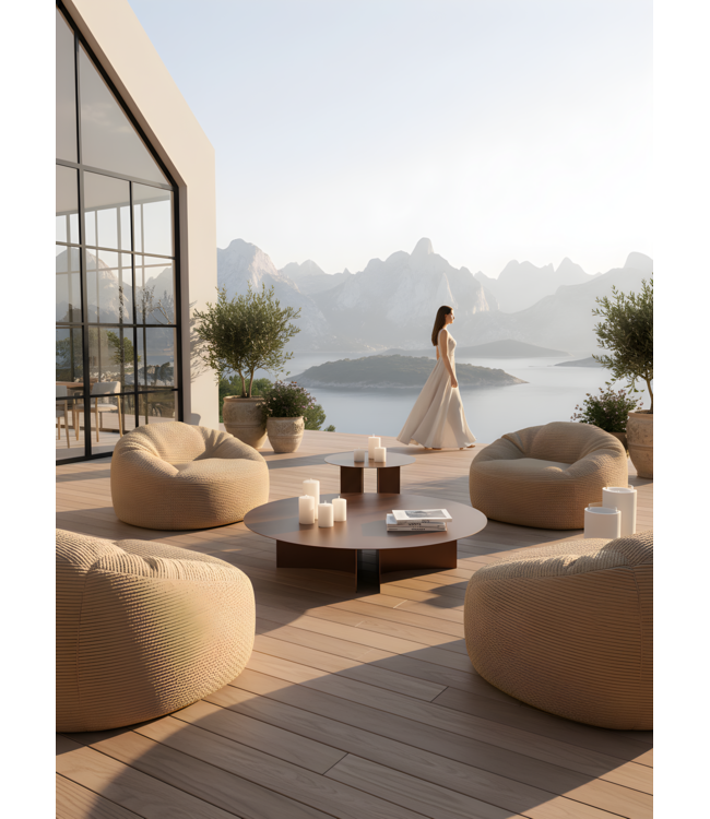 Roolf Living Dolly Clubseat – outdoor loungezetel 100×100×55