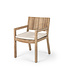 Gommaire Organic Living Armchair Mario - Teak Natural Grey