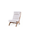Gommaire Organic Living Gommaire Outdoor Cushion Sachin Easy chair - Tessu 25 Dune