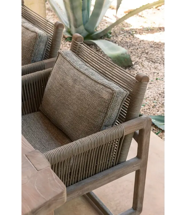 Cushion set Easy chair Carlo - BLU01