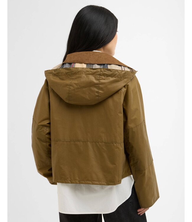 Barbour Liza wax jacket dames - Sand | LWX1530-SN11