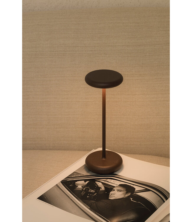 Qoozii - LANA LED tafellamp CORTEN