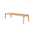 Basta low dining table 340x100 - Teak
