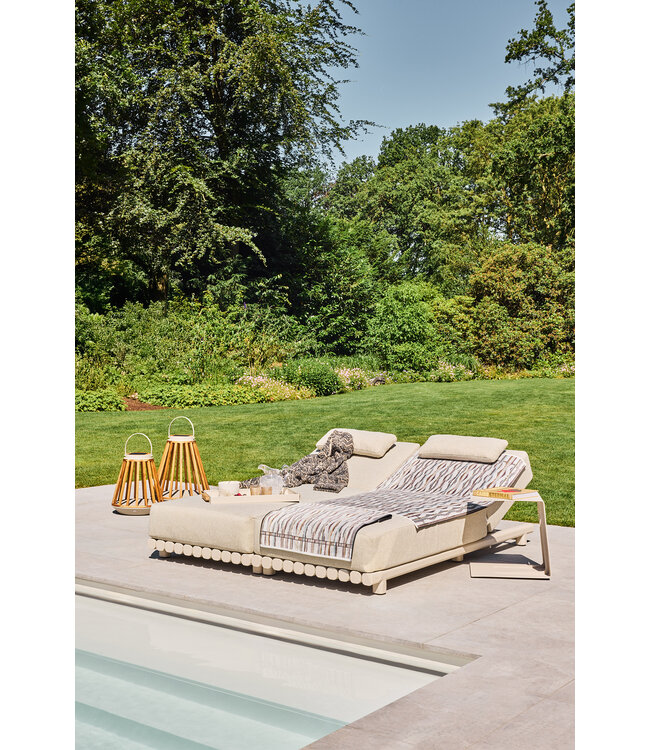 SUNS Lucia daybed - Camel sand / Natural gravel