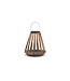 SUNS - Mrs. Solar Kate L - Slate Brown / Teak - Outdoor solarlamp