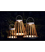 SUNS Mrs. Solar Kate M - Slate Brown / Teak - Outdoor Solarlamp