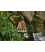 SUNS Mrs. Solar Kate M - Slate Brown / Teak - Outdoor Solarlamp