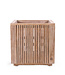 Gommaire Planter Nora Large - Teak Natural Grey