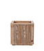 Gommaire Planter Nora Small - Teak Natural Grey