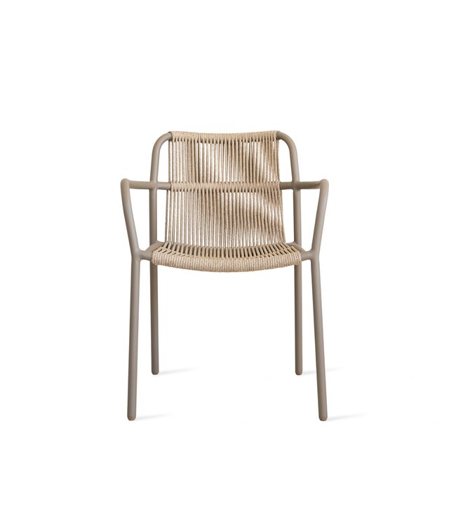 Sweep dining chair - Taupe/Sand