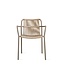Sweep dining chair - Taupe/Sand