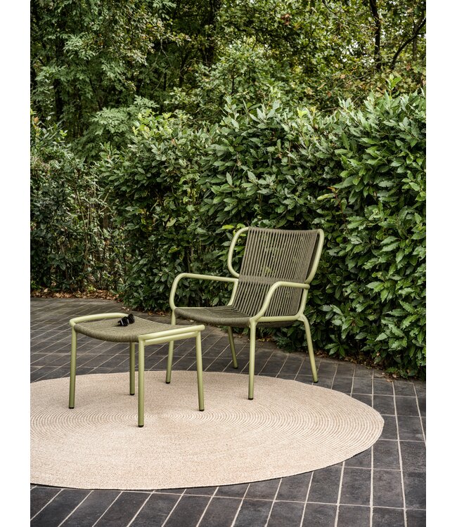 Ribbon Lounge Chair - Moss/Darkgreen