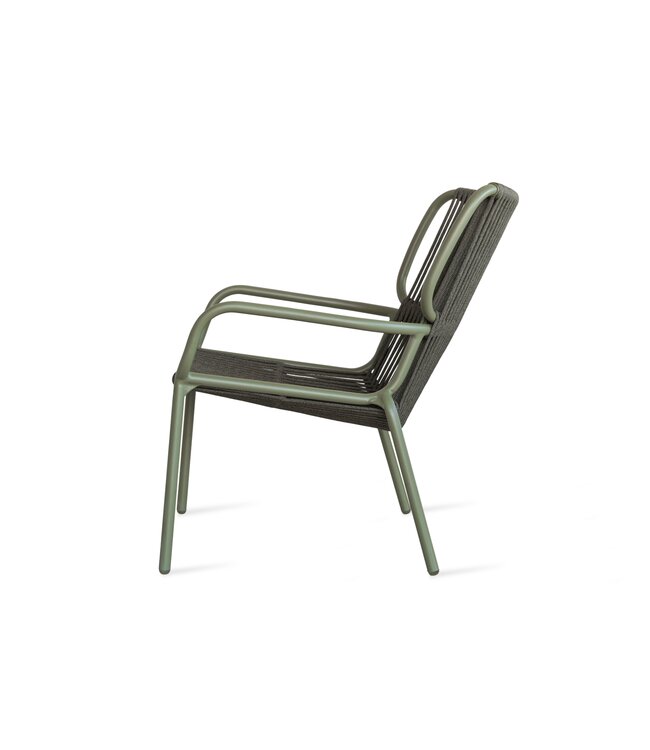Ribbon Lounge Chair - Moss/Darkgreen
