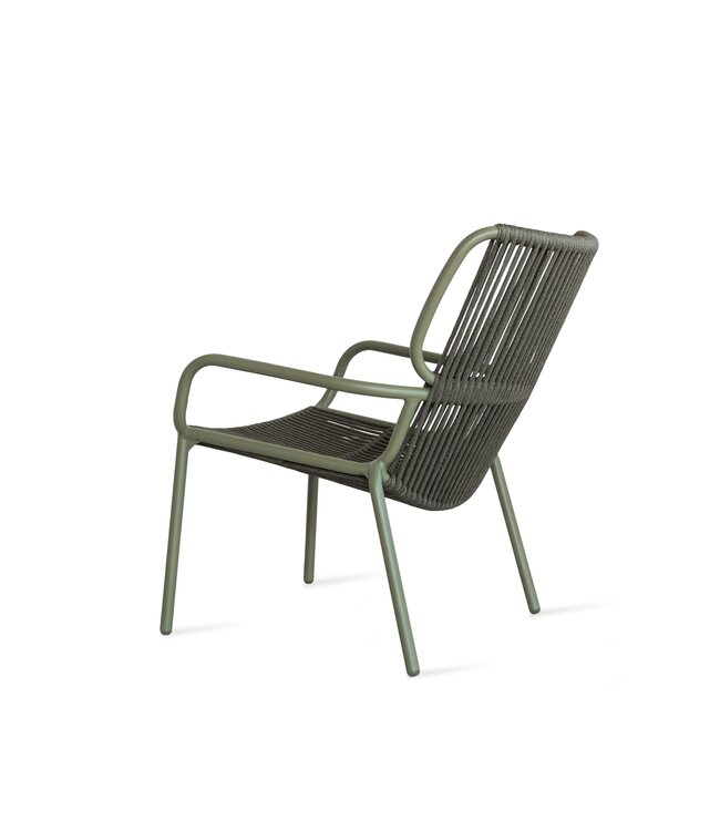 Ribbon Lounge Chair - Moss/Darkgreen