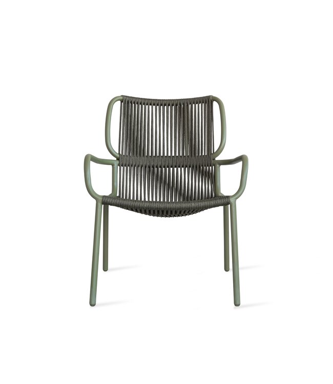 Ribbon Lounge Chair - Moss/Darkgreen