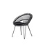 Vincent Sheppard Cushion seat Roxy dining chair - Black