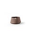 SUNS Rondello Planter L - Ø110x67 - Ash brown