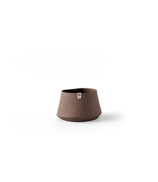 SUNS Rondello Planter M - Ø90x60 - Ash brown
