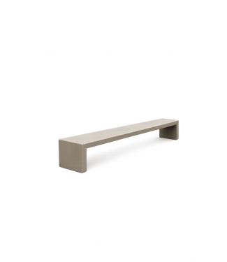 Net-Echt van Beton Brutus Classic bank 350 cm - Brown