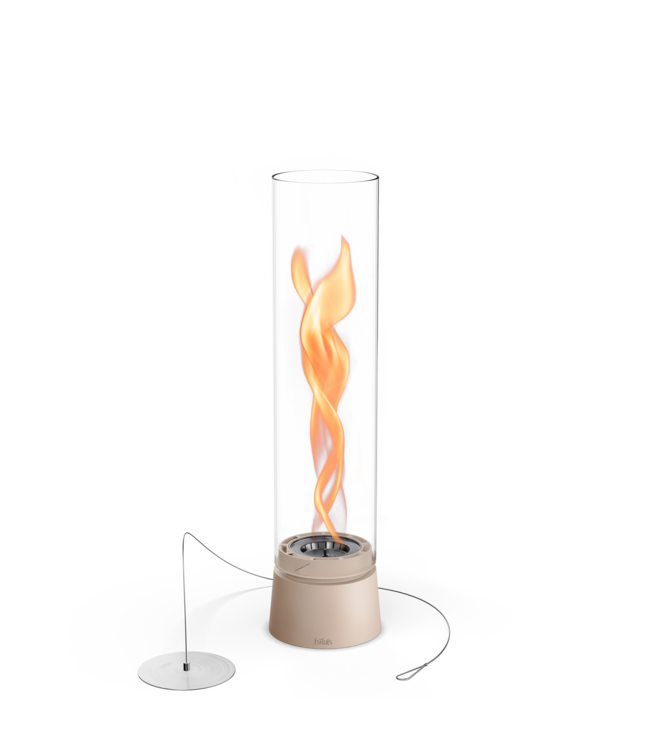 Höfats SPIN Air 1200 - Sand - Tabletop Fireplace