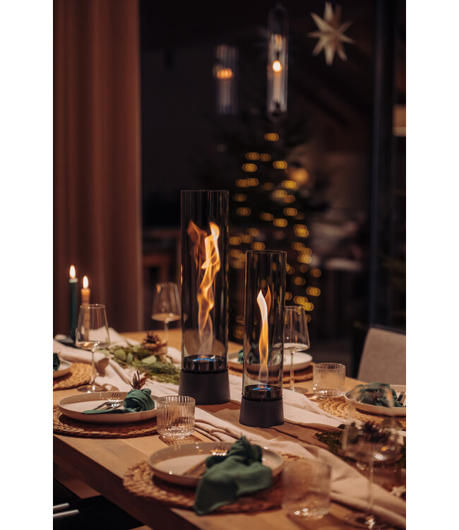 SPIN Air 900 - All black - Tabletop Fireplace