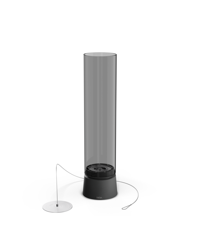 SPIN Air 1200 - All black - Tabletop Fireplace