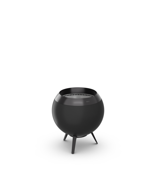 Höfats MOON 45 - All black - Vuurkorf met lage standaard