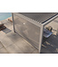 SUNS Gazebo Luxe overkapping - 395x365x250 - Camel Sand