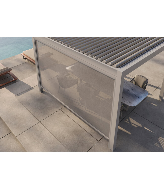 SUNS Gazebo Luxe - Extensie Manueel - 383x365x250 - Camel sand