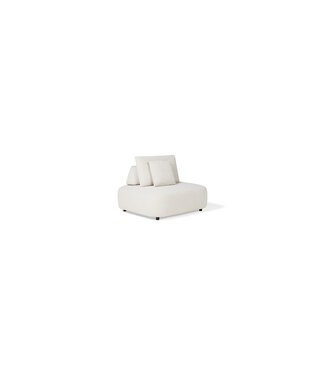 SUNS Blocchi Single Seater - White Grey Bouclé