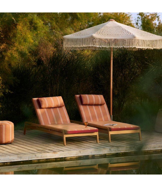 Macramé Parasol - Sand Eucalyptus - Ø250