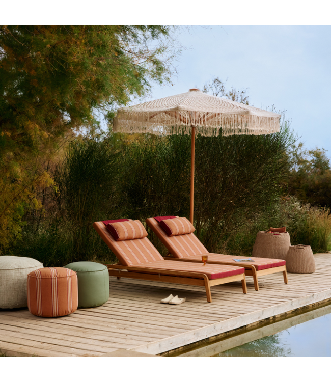 Jardinico Macramé Parasol - Natural Eucalyptus - Ø250