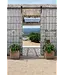 Gommaire Planter Nora Large - Teak Natural Grey