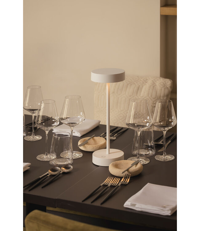 Qoozi Ibiza tafellamp - Black