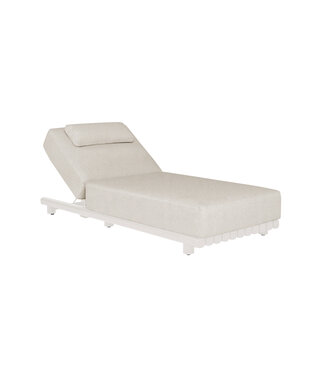 SUNS Lucia Single Lounger - Camel Sand/Natural Gravel