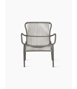 Vincent Sheppard Loop Lounge Chair - Fossil grey
