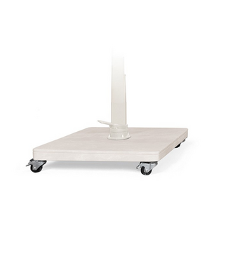 SUNS Marble Parasolvoet met wielen - Sand - 80x80 cm