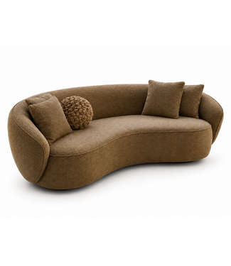 Passe Partout Mogador 3-seater Flax Mustard