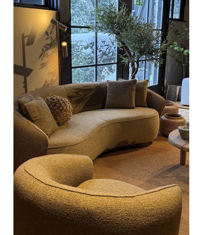 Mogador 3-seater Flax Mustard