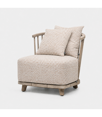 Gommaire Organic Living Zitkussen Carol 1-seater - KTextout Tessu07