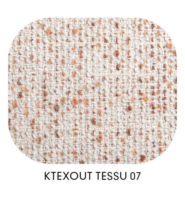 Gommaire Zitkussen Carol 1-seater - KTextout Tessu07