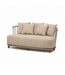 Gommaire Zitkussen Carol 2-seater - Knelout Tessu25 Dune