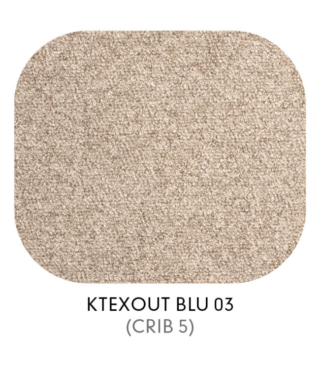 Cushion Seat Carol 1-seater - Textout BLU03